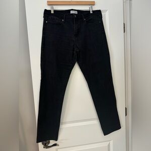 Banana Republic Skinny Washed Black Jeans Size 32